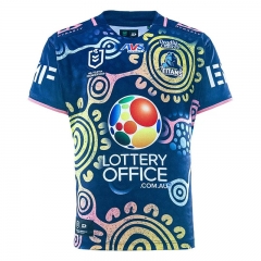 (S-7XL)2026 Manly Seahawks Blue Thailand Rugby Shirt