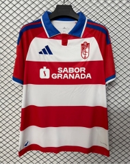 (S-4XL) 2026-2027 Granada CF Home Red&White Thailand Soccer Jersey AAA-2044