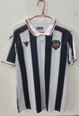 (S-4XL) 26-27 Levante UD Away White&Black Thailand Soccer Jersey AAA-2315