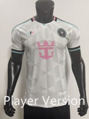 Player Version 2026-27 Inter Miami CF Second Away Grey/White  Thailand Soccer Jersey AAA-SJ
