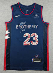 2024City Edition Philadelphia 76ers #23 Dark Blue NBA Jersey-1380