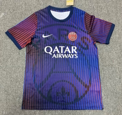 (S-4XL) 26-27 Special Edition Paris Purple Thailand Soccer Jersey AAA-6979
