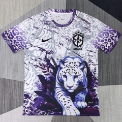 26-27 Brazil Special Edition  White/Purple Thailand Soccer Jersey AAA-4927