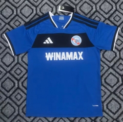26-27 RC Strasbourg Alsace Home Blue/Black Thailand Soccer Jersey-2483