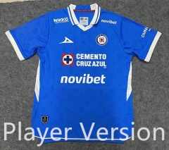 (S-6XL)Player Version 26-27 Cruz Azul Fútbol Club Home Blue Thailand Soccer Jersey AAA-9527