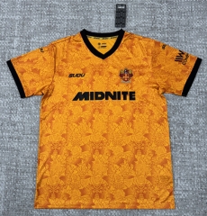 (S-4XL) 26-27 Wolverhampton Wanderers Home  Orange Thailand Soccer Jersey AAA-4506