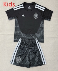 26-27 Celtic Goalkeeper Black Soccer Uniform-AY