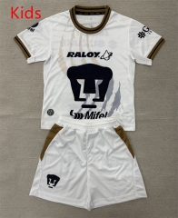 2026-2027 PA UNAM Away White Kids/Youth Soccer Uniform-AY
