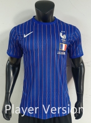 Player Version26-27 Special Edition France Blue Thailand Soccer Jersey AAA-0871