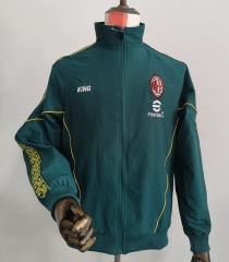 26-27 AC Milan Green Trim Trench Coat Top - 0255