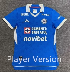 Player Version 26-27 Cruz Azul Home Blue Women Thailand Soccer Jersey AAA-912