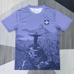 26-27 Brazil Special Edition Light Purple Thailand Soccer Jersey AAA-4927