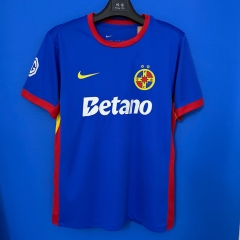 26-27 FC Steaua Bucureşti Blue  Thailand Soccer Jersey AAA-6486