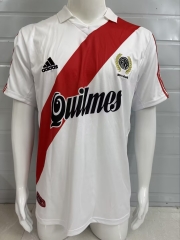 Retro Edition 01-02 River Plate Home White Thailand Soccer Jersey AAA-3932