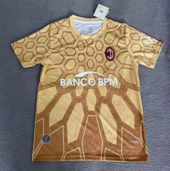 2026-2027 AC Milan Goalkeeper Yellow  Thailand Soccer Jersey AAA-7209