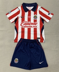 2026-27 Deportivo Guadalajara Home Red/White  Soccer Uniform-AY