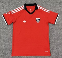 (S-4XL) 26-27 Sevilla Away Red  Thailand Soccer Jersey AAA-8025