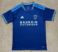 (S-4XL) 26-27 Paris FC Home Royal Blue  Thailand Soccer Jersey AAA-7810