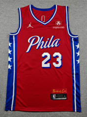 Philadelphia 76ers #23 Red NBA Jersey-1380