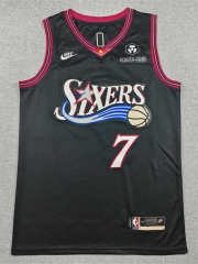 Philadelphia 76ers Classic Black #7 NBA Jersey-1380