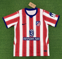 (S-4XL) 26-27 Atletico Madrid Home  Red&White Thailand Soccer Jersey AAA-403
