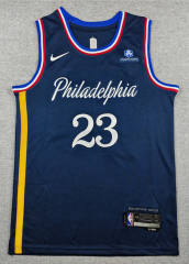 2026 City Edition Philadelphia 76ers #23 Dark Blue NBA Jersey-1380