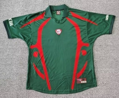 (S-4XL) 26-27 Mexico Collaboration Green Thailand Soccer Jersey AAA-0141