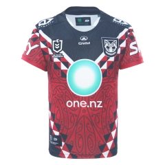 (S-7XL)2026 Warriors Red & Blue Thailand Rugby Jersey