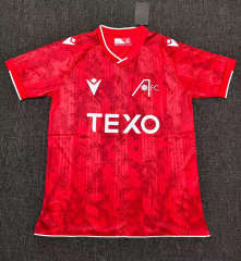 (S-4XL)26-27  Aberdeen Home Red Thailand Soccer Jersey AAA-6032