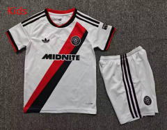 26-27 Sheffield United Away White Kids/Youth Soccer Uniform-7809