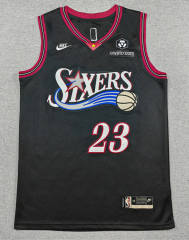 Classic Edition Philadelphia 76ers #23 Black NBA Jersey-1380