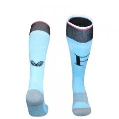 26-27 Feyenoord Rotterdam Away Blue Soccer Socks-4539