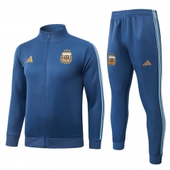 26-27  Argentina Navy Blue Thailand Jacket Uniform-815
