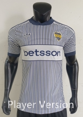 Player Version26-27 Boca Juniors Away White/Blue  Thailand Soccer Jersey AAA-0871