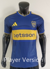 Player Version26-27 Boca Juniors Home Blue Thailand Soccer Jersey AAA-0871