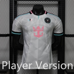 Player Version 2026-27 Inter Miami CF Second Away Grey/White  Thailand Soccer Jersey AAA-888