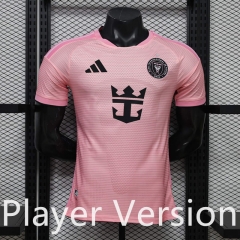 (S-3XL)  Player Version 2026-27 Inter Miami CF Home Pink Thailand Soccer Jersey AAA-888