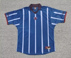 (S-4XL) 26-27 France Collaboration Blue Thailand Soccer Jersey AAA-0141