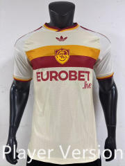 Player Version 26-27 Roma Away Beige  Thailand Soccer Jersey AAA-0871