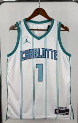 Charlotte Hornets White #1 NBA Jersey-311