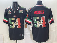 San Francisco 49ers 3 Generations Black #54 NFL Jersey-0840