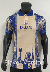 Player Version 26-27 Special Version England Blue&Yellow Thailand Soccer Jersey AAA-0871