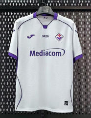 (S-4XL) 26-27 Fiorentina Away White Thailand Soccer Jersey AAA