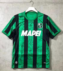 (S-4XL) 26-27 US Sassuolo Calcio Home Blue&Green Thailand Soccer Jersey AAA-6156
