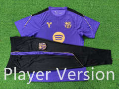 (S-3XL) Player Version 26-27 Barcelona Purple Thailand Soccer Tracksuit-9926