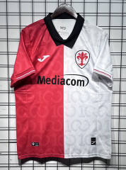 (S-4XL) 26-27 Commemorative Edition Fiorentina Red&White Thailand Soccer Jersey AAA-6032