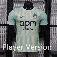 Player Version 26-27 Monaco 2nd Away Light Green Thailand Soccer Jersey AAA-888