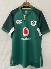 (S-5XL) 26-27 Ireland Home Green Rugby Shirt