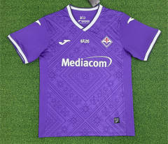 (S-4XL) 26-27 Fiorentina Home Purple Thailand Soccer Jersey AAA-403