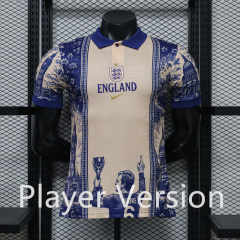 Player Version 26-27 Special Version England Blue&Beige Thailand Soccer Jersey AAA-888